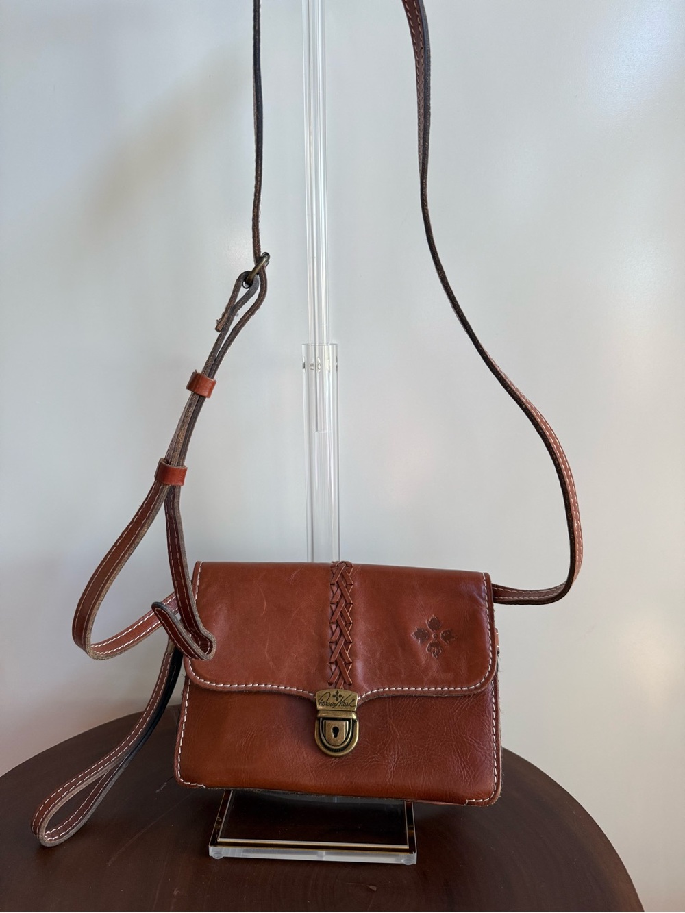 Patricia Nash Bianco Braided Convertible Crossbody